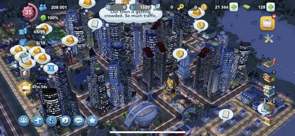 การจัดการสิ่งแวดล้อม: ลดมลพิษและเพิ่มพื้นที่สีเขียวใน SimCity BuildIt